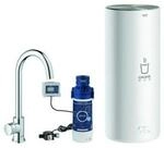 Grohe Sp&uuml;ltisch-Standventil Red Mono chrom, L-Size, mit Boiler