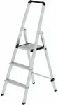 MUNK Aluminium-Stehleiter ML einseitig begehbar 3 Stufen