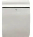 Burg-W&auml;chter Briefkasten Riviera H.460mm B.335mm T.130mm VA DIN C4