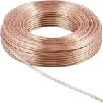 Goobay Lautsprecherkabel 10m 2x4qmm,transp. 67726