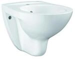 Grohe Wandbidet Bau Keramik alpinwei&szlig;, 1 Hahnloch mit &Uuml;berlauf