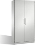 C+P Aktenschrank Asisto mit Dreht&uuml;ren, 5 Ordnerh&ouml;hen, H1980xB1000xT435mm Front