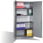 C+P Aktenschrank Asisto mit Dreht&uuml;ren, 5 Ordnerh&ouml;hen, H1980xB1000xT435mm