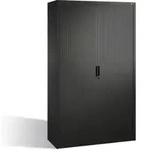 C+P Aktenschrank Omnispace mit Rollladen, 5 Ordnerh&ouml;hen, H1980xB1200xT420mm