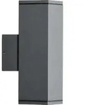 Gnosj&ouml; Konstsmide AL Wandleuchte anth-lack/al GU10 halogen 7907-370