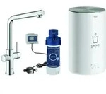 Grohe Sp&uuml;ltisch-Einhebelmischer Red Duo chrom, M-Size, mit Boiler