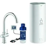 Grohe Sp&uuml;ltisch-Einhebelmischer Red Duo chrom, L-Size, mit Boiler