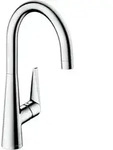 hansgrohe Sp&uuml;ltisch-Einhebelmischer 260 Talis M51 1jet, Edelstahl-Optik