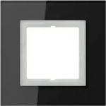 Jung Glasrahmen 1-fach sw waage/senkrecht LSP 981 GL