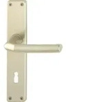 Hoppe Langschildgarnitur Birmingham 1117/202SP Alu. F2 OB 72mm DIN L/R