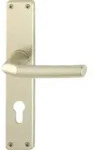 Hoppe Zylinderschloss Langschildgarnitur Birmingham 1117/202SP Alu. F2 PZ 72mm DIN