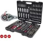 KS Tools 1/4 Zoll+3/8 Zoll+1/2 Zoll CHROMEplus Steckschl&uuml;ssel-Satz, 195-tlg.