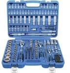 BGS Steckschl&uuml;ssel-Satz Sechskant Antrieb 6,3 mm / 10 mm / 12,5 mm Zollgr&ouml;&szlig;en