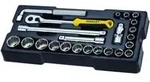 Stanley 1&frasl;2&ldquo; Steckschl&uuml;ssel 12-K. + Zubeh&ouml;r