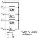 Kombi-Ableiter DEHNshield ZP basic, Typ 1+2 DSH B TT 255 ; Dehn & S&ouml;hne (900396)