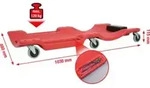 KS Tools Fahrbare Liege, L1030xB480xH115mm