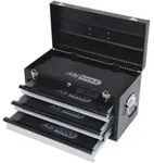 KS Tools Werkzeugtruhe mit 3 Schubladen-schwarz, L508xH255xB303mm