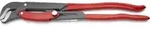 KNIPEX 83 61 020 Rohrzange S-Maul mit Schnelleinstellung mit Kunststoff &uuml;berzogen