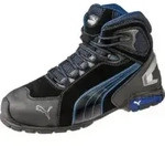 Sicherheitsstiefel EN20345 S3 Rio Black Mid Gr. 47 Veloursleder Aluminiumkappe