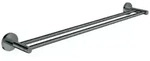 Grohe Doppel-Badetuchhalter Essentials 60cm, verd. Befestigung, hard graphite
