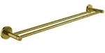 Grohe Doppel-Badetuchhalter Essentials 60cm, verd. Befestig., C sunr geb&uuml;rstet
