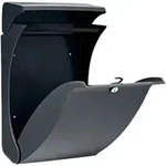 Briefkasten Swing 4906 Ant H.419mm B.271mm T.129mm anth.Ku.DIN C4 BURG-W&Auml;CHTER