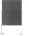 Magnetoplan Design-Moderatorentafel "evolution plus" einteilig, Filz grau, 1200 x
