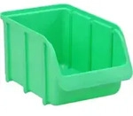 H&uuml;nersdorff Sichtbox aus PP, Gr. 3 gr&uuml;n
