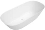 V&B Badewanne Theano 175x80cm, freistehend, wei&szlig;
