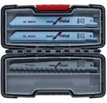 Bosch S&auml;bels&auml;geblatt-Set Wood and Metal Basic 15-teilig