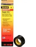 3M Deutschland PVC Elektro-Isolierband 19 mm x 6 m, sw ScotchSuper33+ 19x6