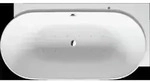 Duravit Whirlwanne Luv 185x95cm, Eck re, 2 RS, wei&szlig;, Air-System