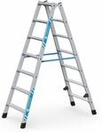 ZARGES Nova B - Stufen-Stehleiter 2 x 7 Stufen
