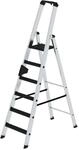MUNK Aluminium -Stehleiter 250kg einseitig clip-step R13 6 St.