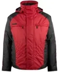 Mascot Winterjacke Frankfurt Gr&ouml;&szlig;e 2XL, rot/schwarz