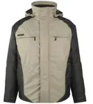 Mascot Frankfurt Winterjacke Gr&ouml;&szlig;e S, hellkhaki/schwarz