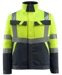 Mascot Forster Arbeitsjacke Gr&ouml;&szlig;e L, hi-vis gelb/schwarzblau