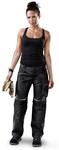 K&uuml;bler Pulsschlag Hose 2124 schwarz/anthrazit Gr&ouml;&szlig;e 46 ; K&uuml;bler Workwear (2124