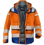 K&uuml;bler PSA Reflectiq Jacke 1307 warnorange/kbl.blau XS
