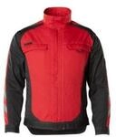 Mascot Fulda Arbeitsjacke Gr&ouml;&szlig;e 2XL, rot/schwarz (12209-442-0209-2XL)