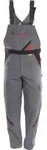 PLANAM Latzhose Highline, schiefer / schwarz, Konfektionsgr&ouml;&szlig;e DE: 26