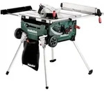 Metabo Akku-Tischkreiss&auml;ge TS 36-18 LTX BL 254 mit Untergestell und Trolleyfunktion;