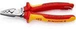 KNIPEX 97 78 180 T Crimpzange f&uuml;r Aderendh&uuml;lsen isoliert mit