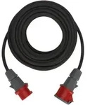 CEE Verl&auml;ngerungskabel IP44 25m schwarz H07RN-F 5G2,5 5-polig