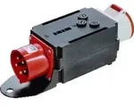 as-Schwabe Adapter MIXO 32 auf 16A mit Sicherungen CEE 400V