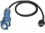 Adapterleitung 1,5m CEE-Kuppl.+Schu.-Steck.