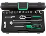 Stahlwille 40/13/6 Steckschl&uuml;ssel-Garnitur 1/4" Vierkant