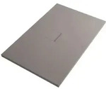 V&B Duschwanne Squaro Infinity 180x100x4cm, grau, universal einbaubar