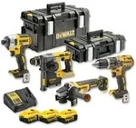 DEWALT Akku-Kombopack (4-tlg.), 18V DCK422P3-QW