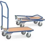 fetra Klappwagen KW 1, Tragkraft 250kg, TPE-Reifen, klappbarer Schiebeb&uuml;gel